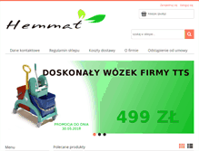 Tablet Screenshot of hemmat.pl